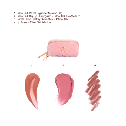 Pillow Talk Everyday Icons Lip & Cheek Makeup Gift Set - Bajo Pedido