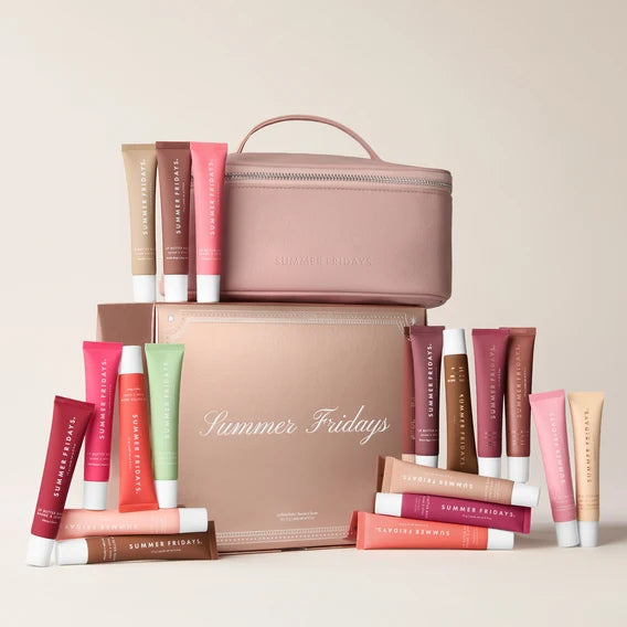 The Lip Butter Balm Vault Gift Set with 18 Hydrating Flavors - Bajo Pedido