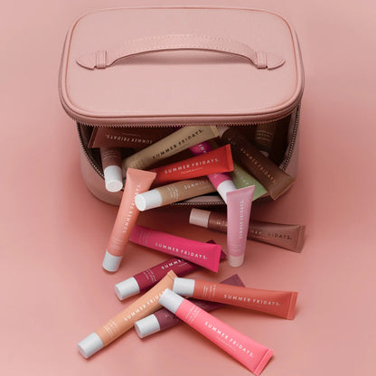 The Lip Butter Balm Vault Gift Set with 18 Hydrating Flavors - Bajo Pedido