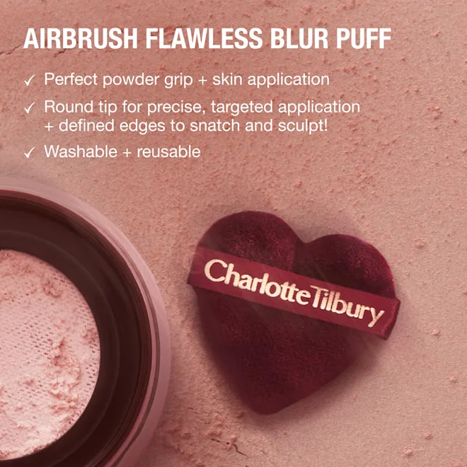 Charlotte Tilbury Airbrush Flawless Blur Puff Duo Guatemala