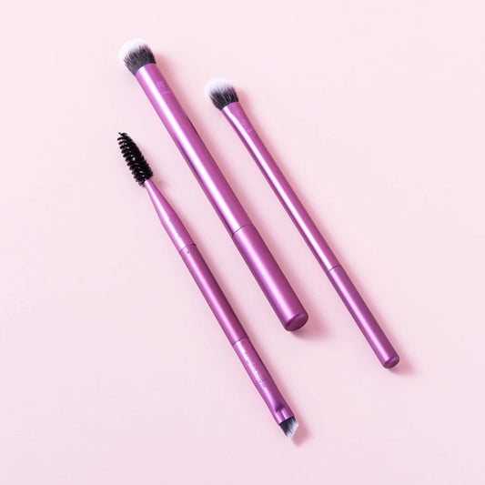 Eye Shade & Blend Makeup Brush Trio - Bajo Pedido