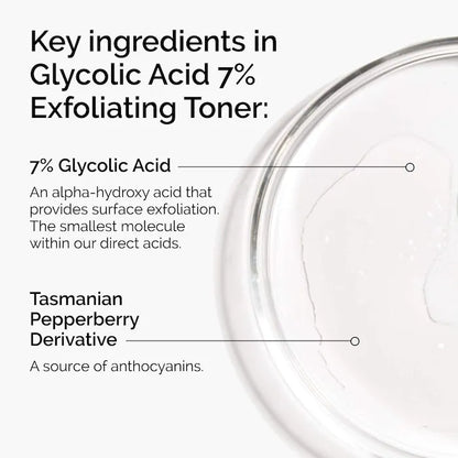 Glycolic Acid 7% Exfoliating Toner - Bajo Pedido