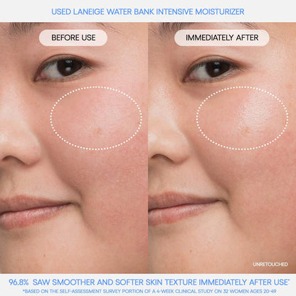 Water Bank Blue Hyaluronic Intensive Moisturizer with Peptides + Squalane - Bajo Pedido