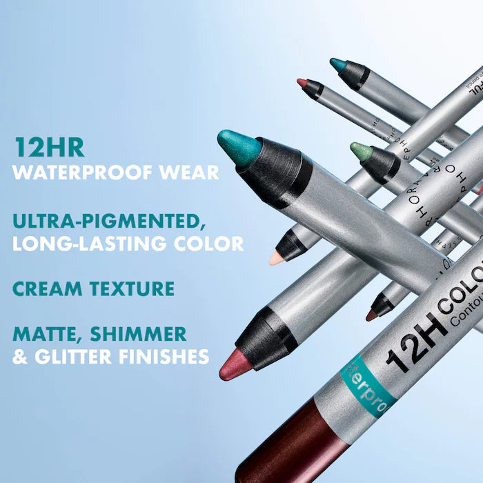 12 Hour Colorful Contour Pencil Eyeliner - Bajo Pedido