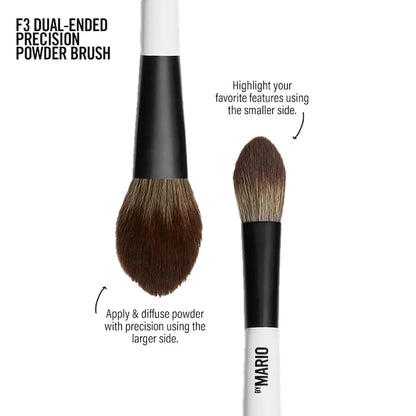 F3 Dual-Ended Precision Powder Brush - Sephora Sale (Bajo Pedido)