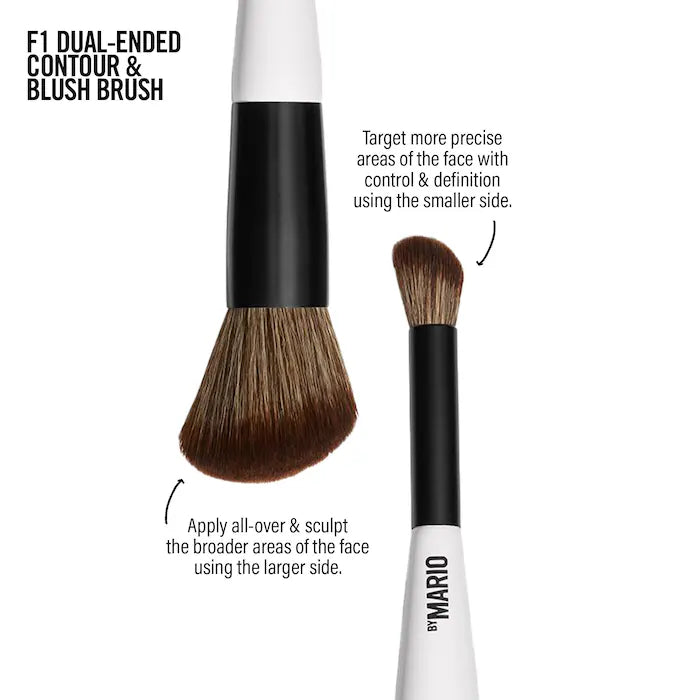 F1 Dual-Ended Contour and Blush Brush - Sephora Sale (Bajo Pedido)