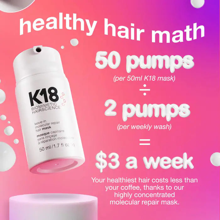 Leave-In Molecular Repair Hair Mask - Bajo Pedido