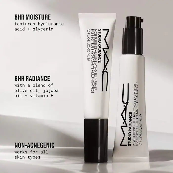 Studio Radiance Moisturizing + Illuminating Silky Primer with Hyaluronic Acid - Bajo Pedido