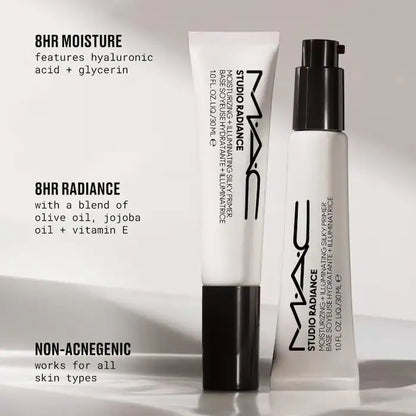 Studio Radiance Moisturizing + Illuminating Silky Primer with Hyaluronic Acid - Bajo Pedido