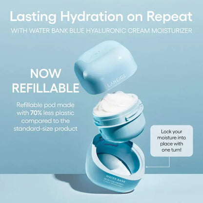 Water Bank Blue Hyaluronic Cream Moisturizer for Moisture Barrier Repair - Bajo Pedido