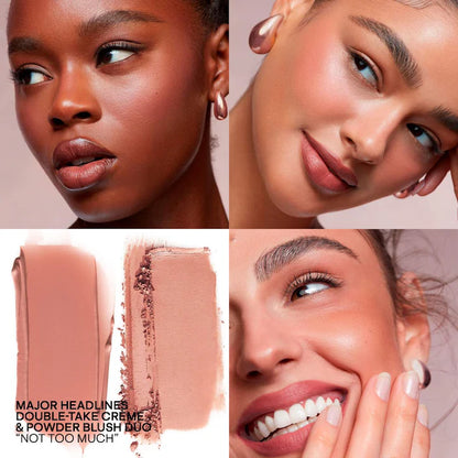 Major Headlines Double-Take Crème & Powder Blush Duo - Bajo Pedido