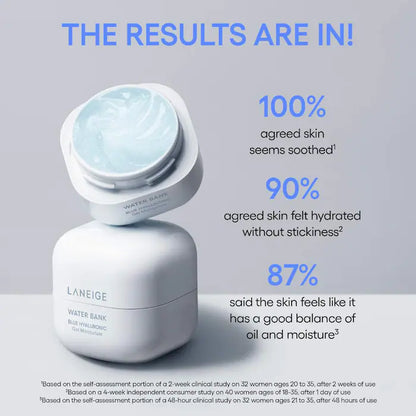 Water Bank Blue Hyaluronic Gel Moisturizer with Mint Extract - Bajo Pedido