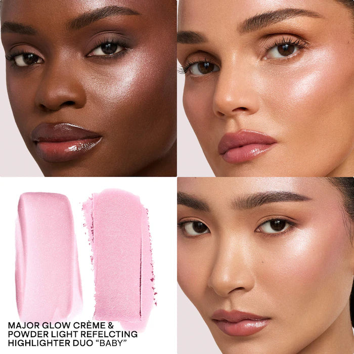 Major Glow Creme & Powder Light Reflecting Translucent Highlighter Duo - Sephora Sale (Bajo Pedido)