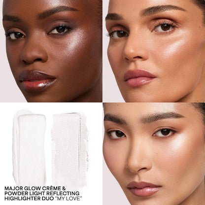 Major Glow Creme & Powder Light Reflecting Translucent Highlighter Duo - Sephora Sale (Bajo Pedido)