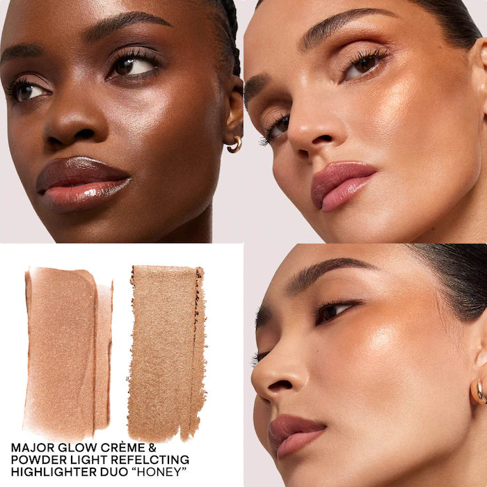 Major Glow Creme & Powder Light Reflecting Translucent Highlighter Duo - Sephora Sale (Bajo Pedido)