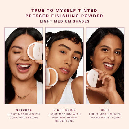 True to Myself Tinted Pressed Talc-Free Finishing Powder - Bajo Pedido