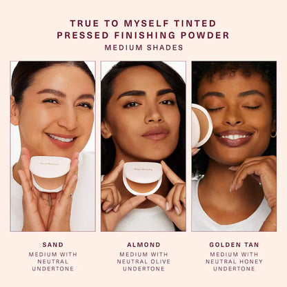 True to Myself Tinted Pressed Talc-Free Finishing Powder - Bajo Pedido