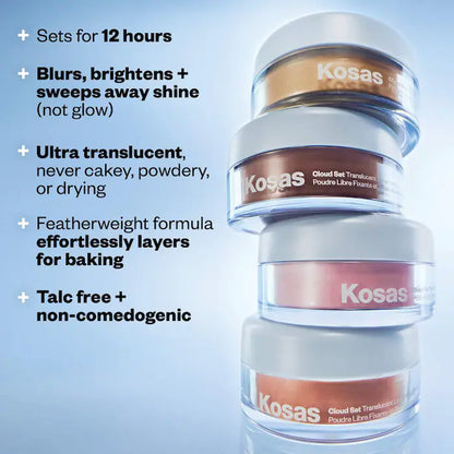 Cloud Set Loose Translucent Talc-Free Setting + Blurring Powder - Bajo Pedido