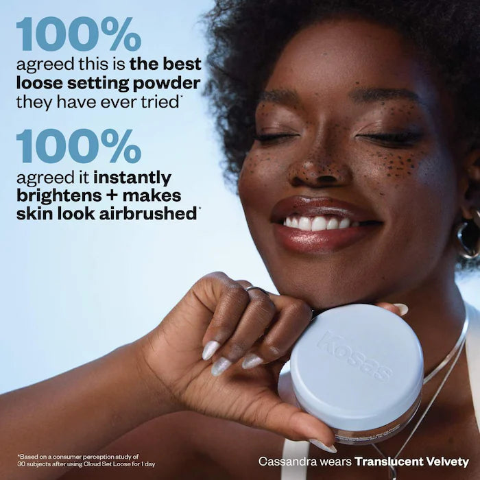 Cloud Set Loose Translucent Talc-Free Setting + Blurring Powder - Bajo Pedido