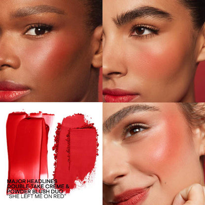 Major Headlines Double-Take Crème & Powder Blush Duo - Bajo Pedido