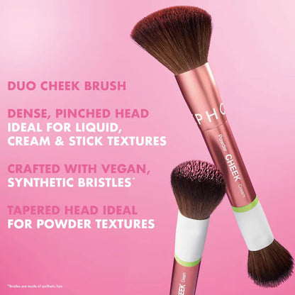 Dual Ended Cheek Brush - Bajo Pedido