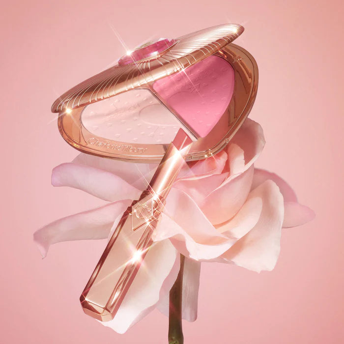 Pillow Talk Beauty Soulmates Airbrush Flawless Finish Brightening and Blush Powder Palette - Bajo Pedido