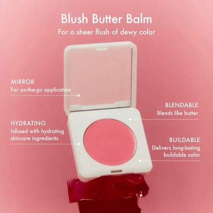 Blush Butter Balm Hydrating Cream Blush with Peptides - Bajo Pedido