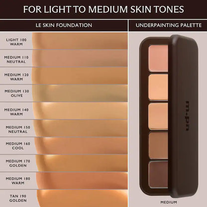 Underpainting Face Highlight & Contour Palette - Bajo Pedido