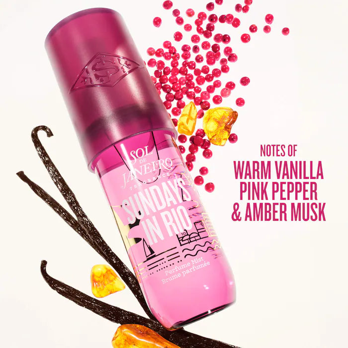Sundays in Rio Warm Vanilla Hair & Body Perfume Mist - Bajo Pedido