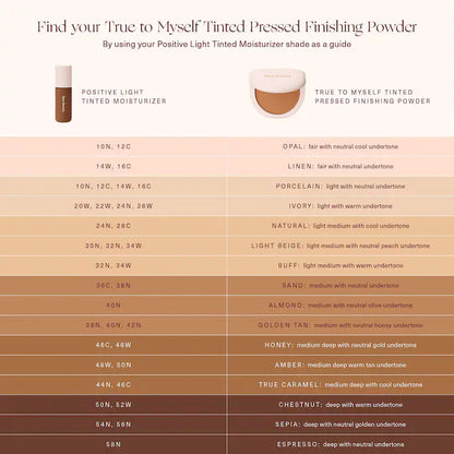 True to Myself Tinted Pressed Talc-Free Finishing Powder - Bajo Pedido