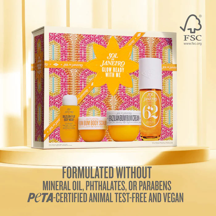 Glow Ready With Me Bum Bum Body Routine Gift Set - Bajo Pedido