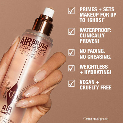 Mini Airbrush Flawless Setting Spray Duo Gift Set - Bajo Pedido