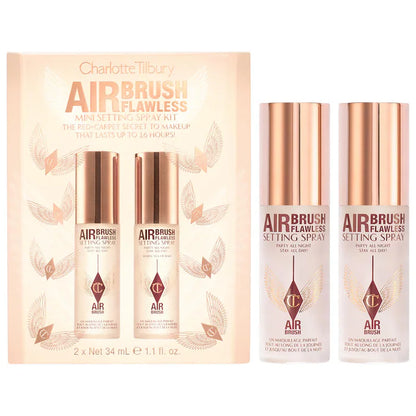 Mini Airbrush Flawless Setting Spray Duo Gift Set - Bajo Pedido