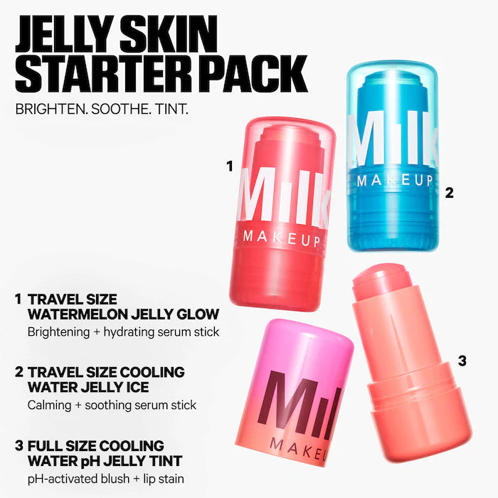 Jelly Skin Starter Pack Skincare + Tint Trio