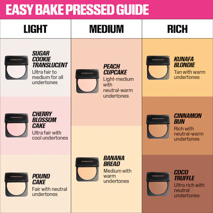 Easy Bake Airbrush Matte Pressed Setting Powder - Sephora Sale (Bajo Pedido)