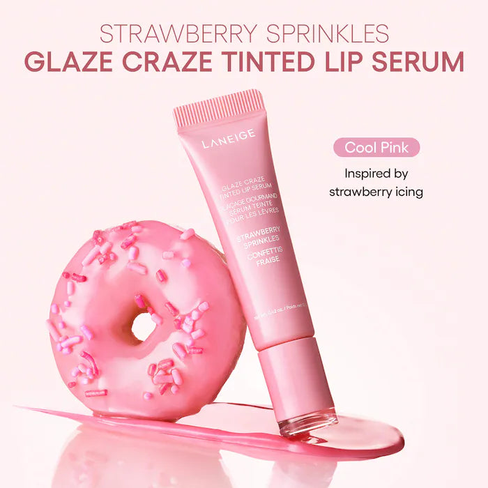 Glaze Craze Donut Delight Hydrating Tinted Lip Serum Duo - Bajo Pedido