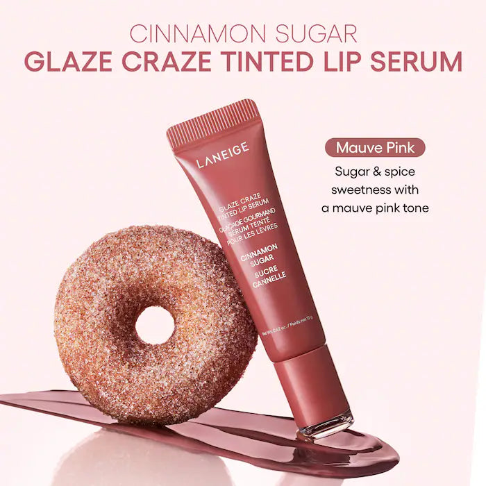 Glaze Craze Donut Delight Hydrating Tinted Lip Serum Duo - Bajo Pedido