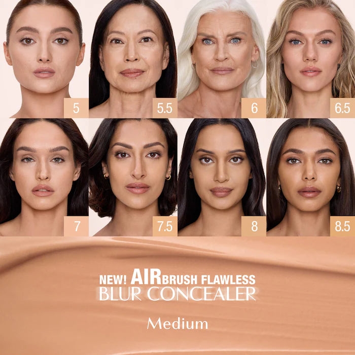 Airbrush Flawless Crease-Proof Long-Wear Blur Concealer with Hyaluronic Acid - Bajo Pedido
