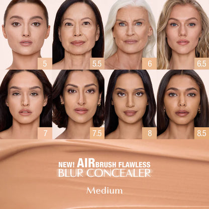 Airbrush Flawless Crease-Proof Long-Wear Blur Concealer with Hyaluronic Acid - Bajo Pedido