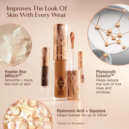 Airbrush Flawless Crease-Proof Long-Wear Blur Concealer with Hyaluronic Acid - Bajo Pedido
