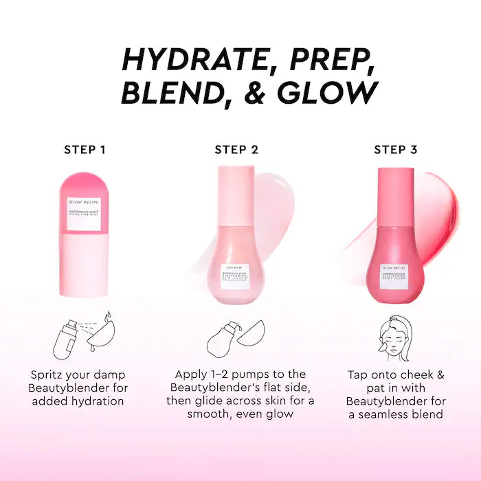 Glow Recipe X Beautyblender Watermelon Glow Bestsellers - Sephora Sale (Bajo Pedido)