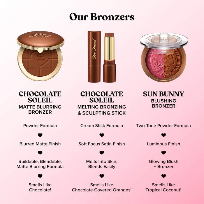 Chocolate Soleil Matte Blurring Bronzer - Bajo Pedido