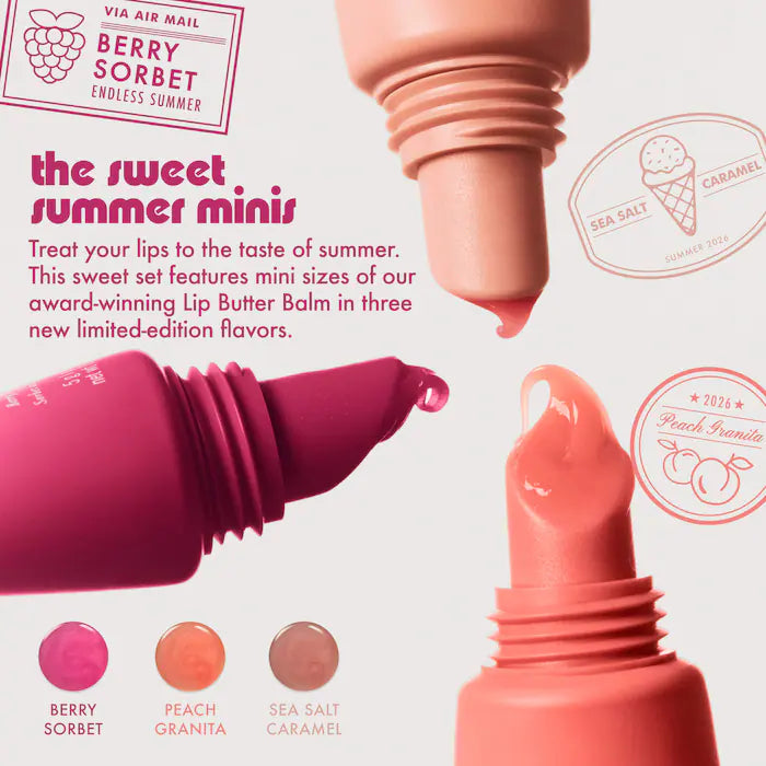 The Sweet Summer Minis Lip Butter Balm Trio Set - Bajo Pedido