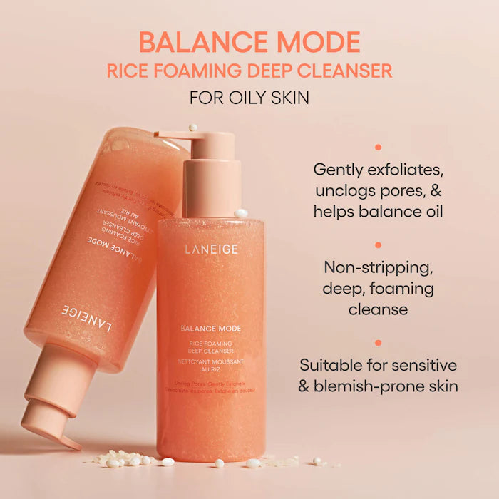 Reset to Balance Mode Kit - Routine Set for Oily Skin and Pore + Shine Control - Bajo Pedido