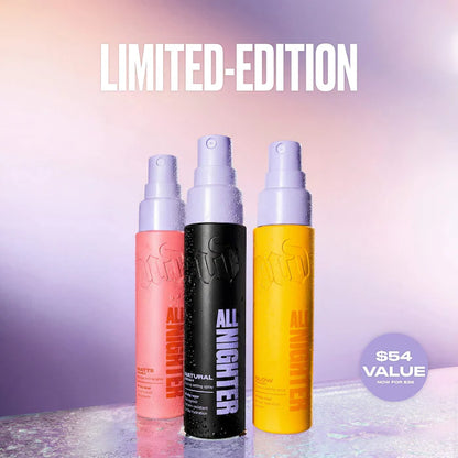 Mini License to Mist-Behave All Nighter Makeup Setting Spray Trio Gift Set - Bajo Pedido