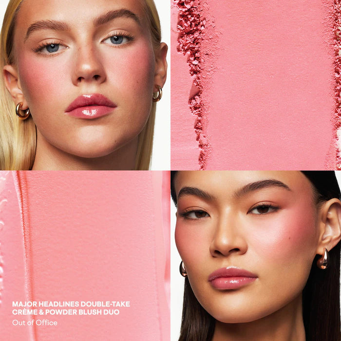 Major Headlines Double-Take Crème & Powder Blush Duo - Bajo Pedido