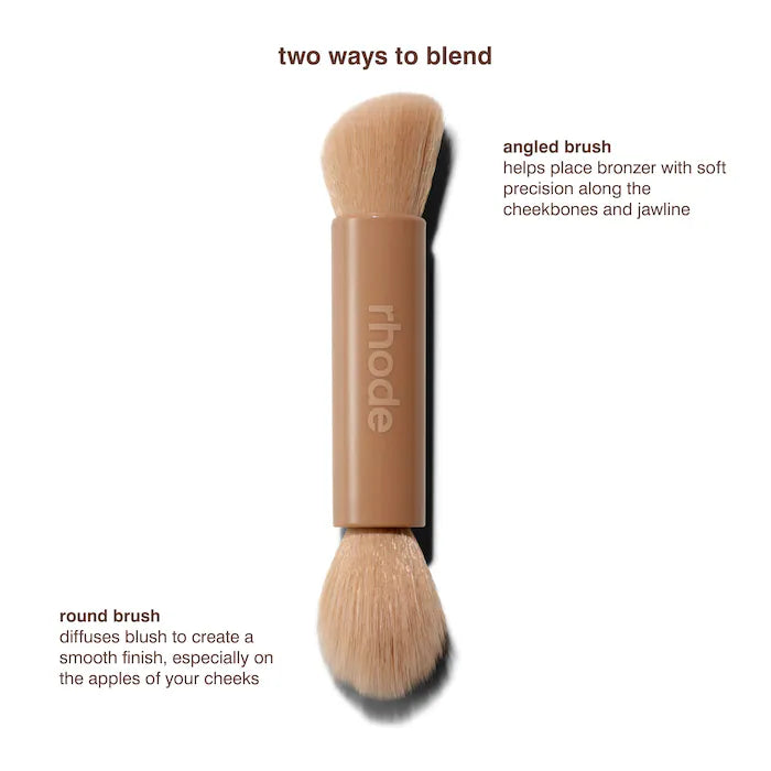 Pocket Brush Double-Ended Makeup Brush - Bajo Pedido