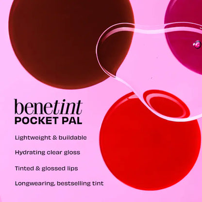 Benetint Pocket Pal Dual-Ended Longwear Lip Stain, Cheek Tint, and Gloss - Bajo Pedido