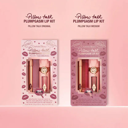 Mini Pillow Talk Plumpgasm Lip Liner and Lip Gloss Set - Bajo Pedido