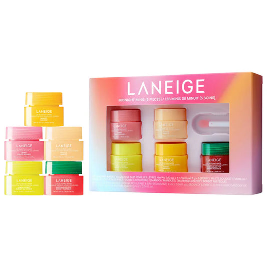 Midnight Minis Hydrating Lip Sleeping Mask Treatment 5 pc. Gift Set - Bajo Pedido